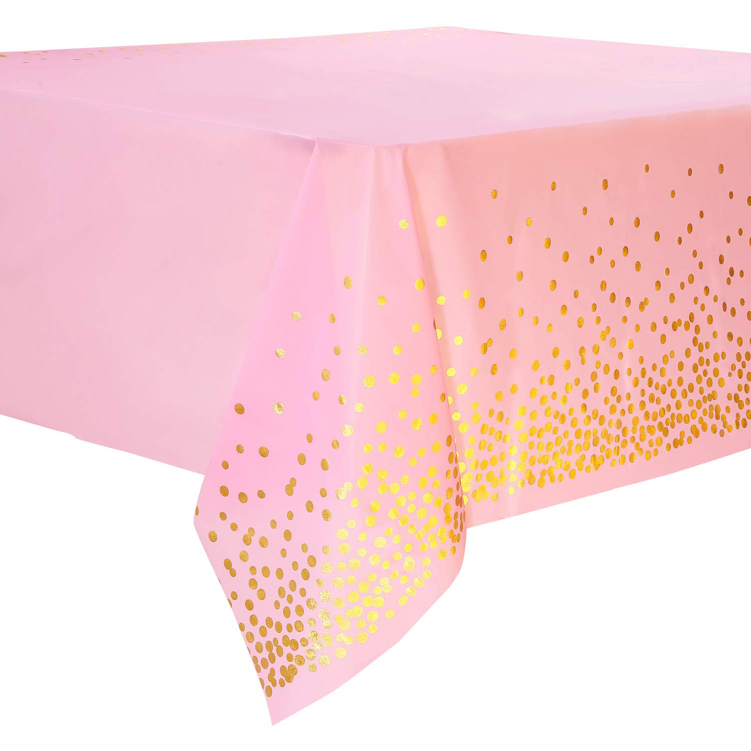 Round Dots Peva Party Tablecloth display picture 1