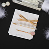 South Korean brand goods, metal hairgrip from pearl, set, hairpins, cute hair accessory, 3 piece set, wholesale