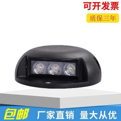 stairs steps Stepping lights led Embedded system outdoors waterproof Foot Translucency Buried lights Ming Zhuang Aisle Wall lamp