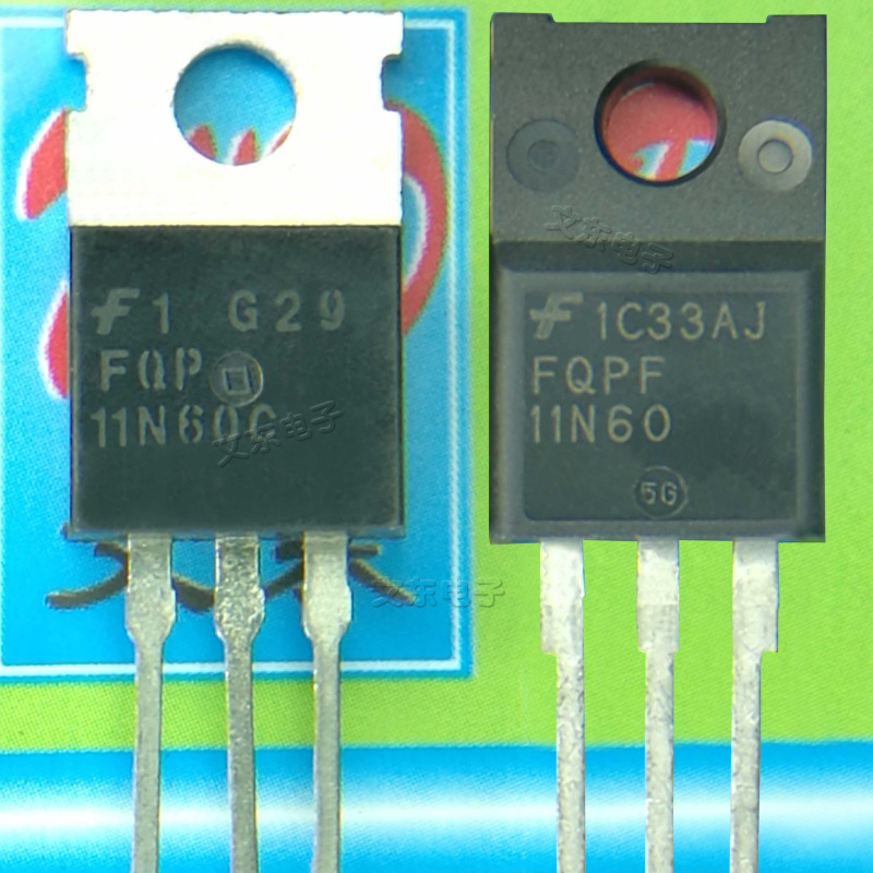 11N60 场效应管11A600V 非国产 原厂参数全测合格 上机无不良