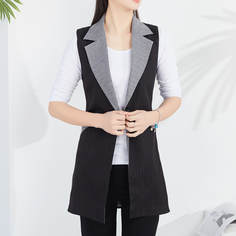 Gilet femme en Mélange de fibres chimiques - Ref 3316204 Image 26