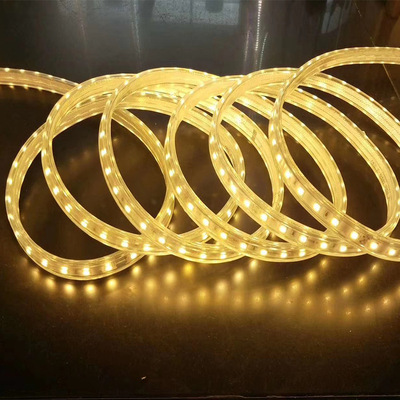 For projects 24v Light belt 5050 Patch 60 Light belt outdoors waterproof LED Light belt construction site Temporary lighting Light belt