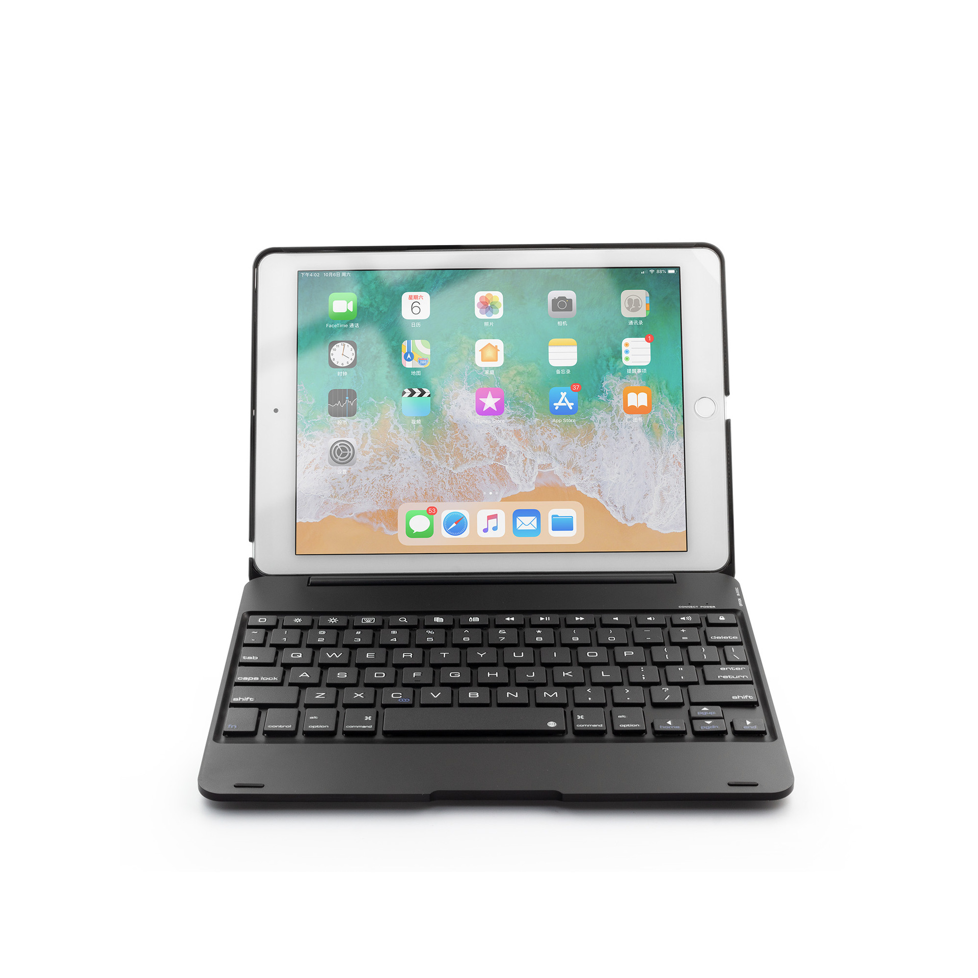 F19 ipad pro9.7/iPad air2 notebook Clamshell Protective shell Bluetooth Keyboard