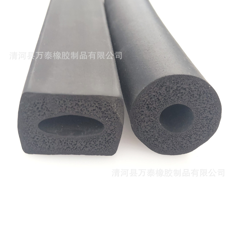 供应 三元乙丙橡胶圆条 异型发泡条 橡胶海绵发泡密封条