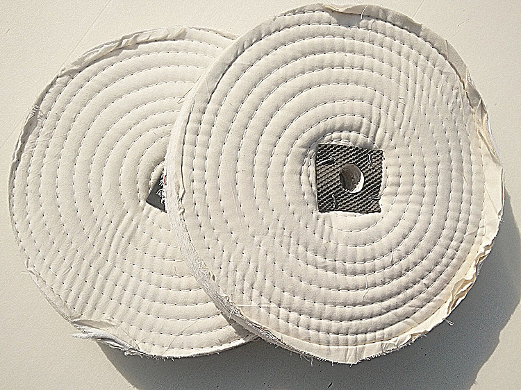 245*2 绒布轮玉石镜面抛光轮 厂家直销棉布轮  珍珠布轮 软布轮