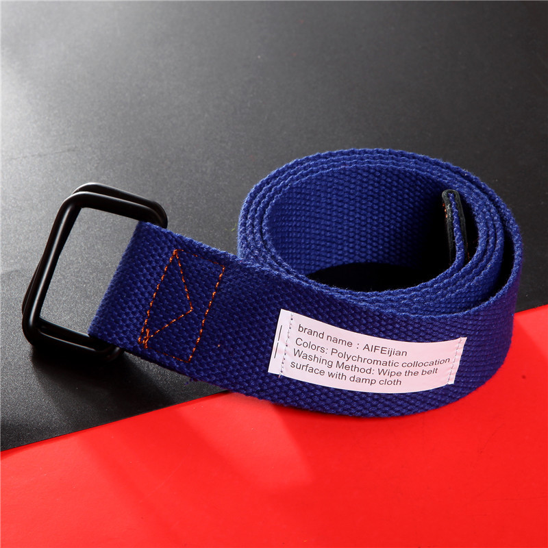 Royal blue with square buckle