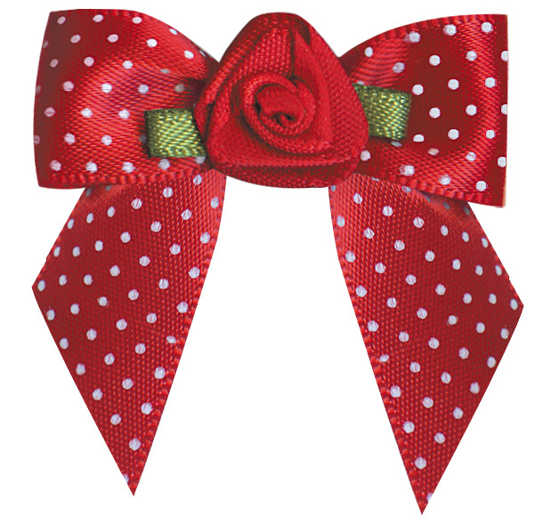 Yao Ming hecho a mano cinta arco regalo caja de joyería arco terminado ropa horquilla decoración estante de tres puntos nudo