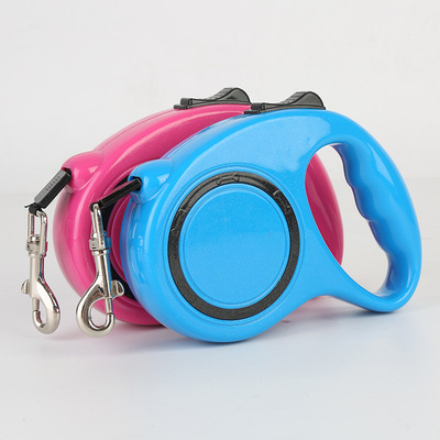 寵物狗狗牽引器跑步可自動伸縮牽引繩鏈子戶外用品廠家直銷