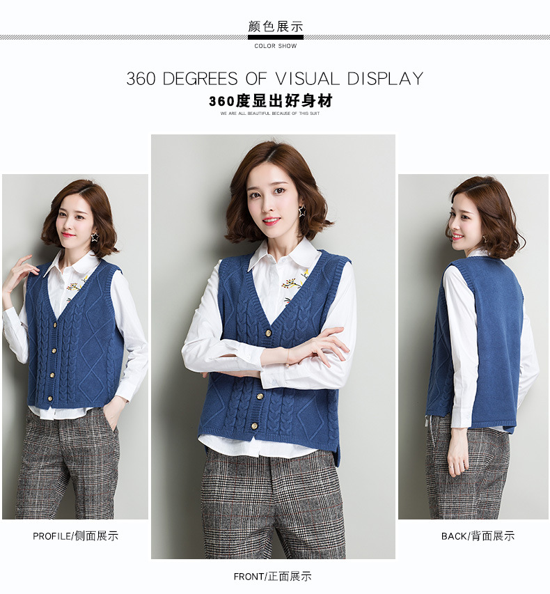 Gilet femme en Tricot - Ref 3317226 Image 18