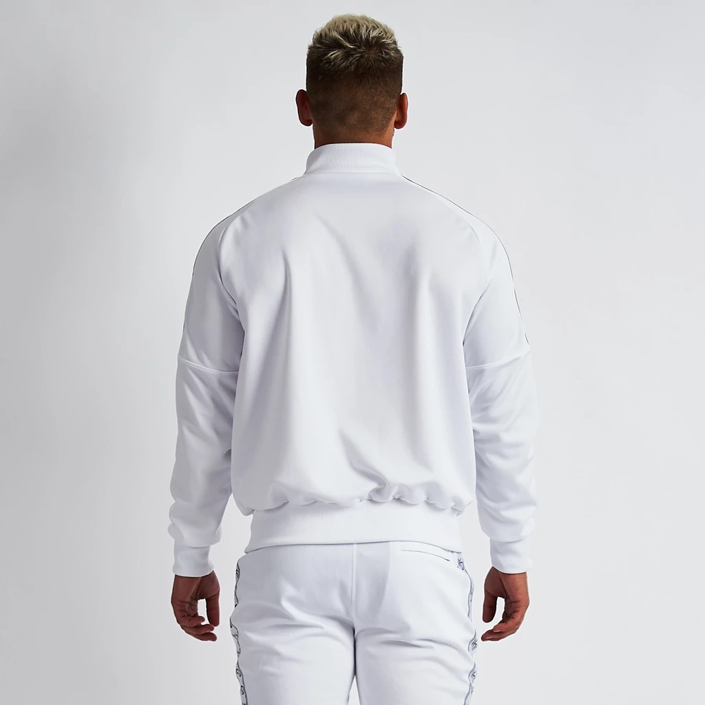 Spring and Autumn New Muscle Fitness Brother Sports Zipper Sweater Outdoor Running Casual Loose Coat Top Men_viptrois.com