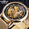 T-Winner European style fashion man fully automatic Mechanical watch Belt Mechanics Wrist watch One piece On behalf of