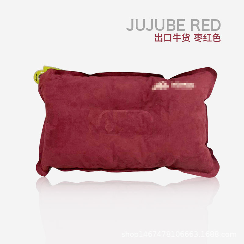 【5.5元特价】旅行自动充气枕头户外露营便携超轻单人午休睡枕