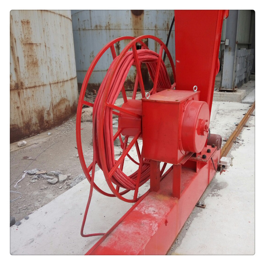 彈簧式電纜卷筒 龍門吊收線器 平台車電纜卷線盤 發條式電纜滾筒