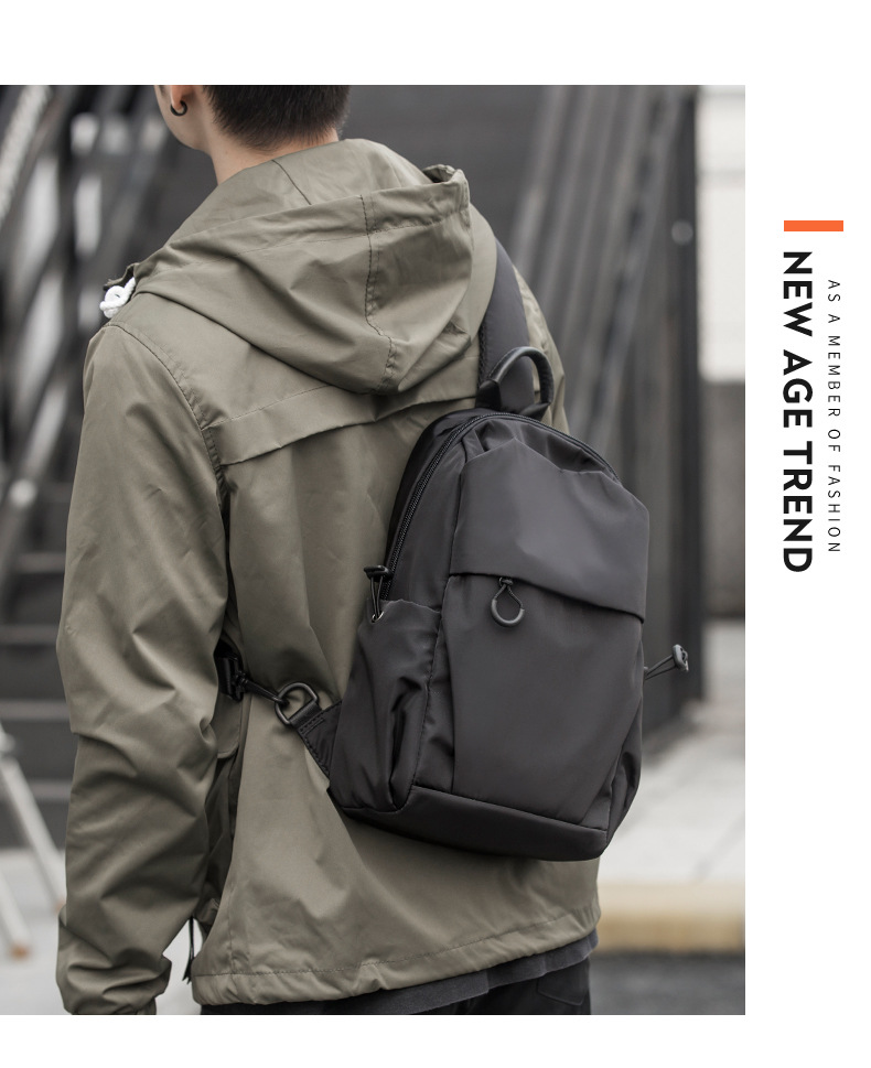 Bolso pecho hombre bandolera impermeable uso diario_voghion.com