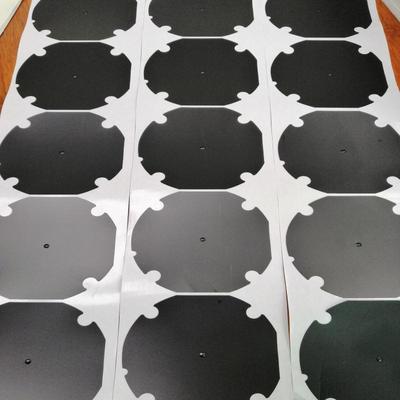 黑色PC垫片 耐高温绝缘PC自粘垫片 黑色 垫片单面背胶垫片|ms