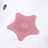 Kitchen Creative Star Star Sink Anti -blocking floor drain filter sink hair hair filter floor drain mesh cap