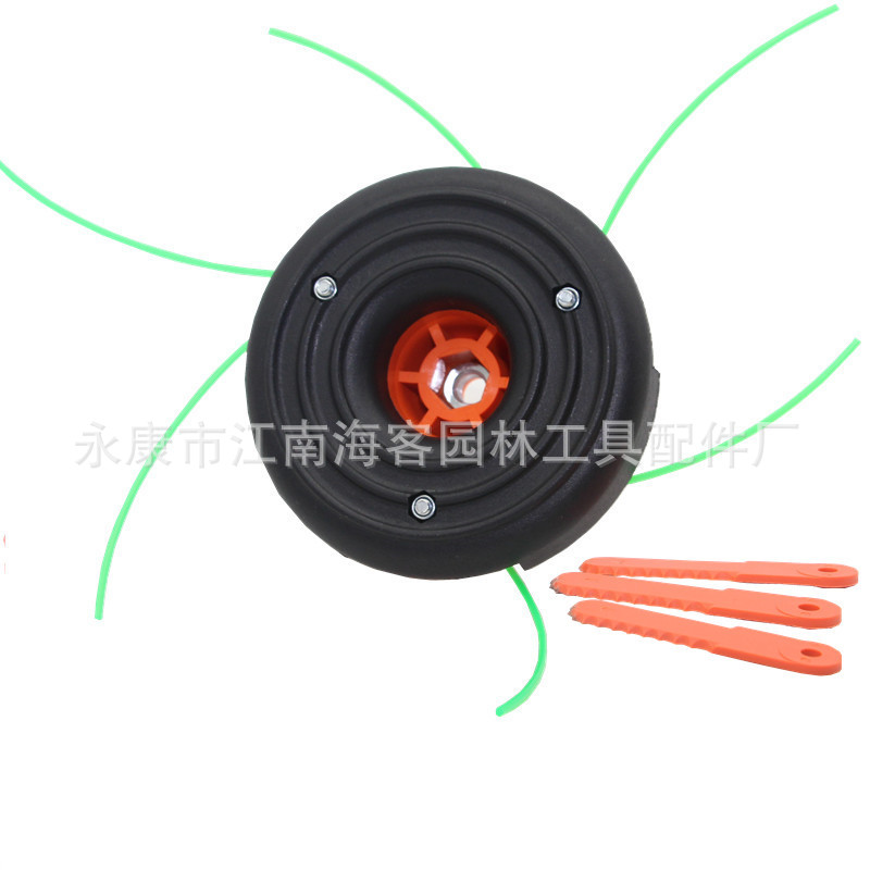 免拆锄草头打草头通用割灌机除草头两用打草头可上刀片和绳子