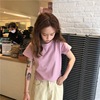 Brand short sleeve T-shirt, long-sleeve for elementary school students, short jacket, internet celebrity, western style, Korean style, loose fit