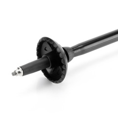 Hot selling outdoor folding trekking pole camping aluminum alloy crutch EVA handle ski pole AT7558 cross-border