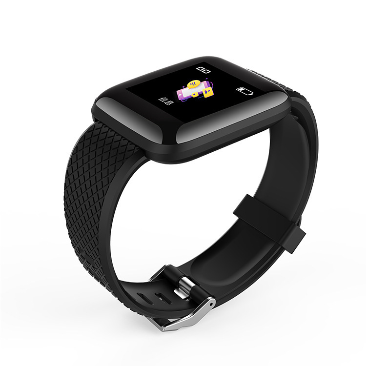 116plus Smart bracelet Color Screen D13 Heart rate and blood pressure detection message reminder Bluetooth cross-border wholesale foreign trade undefined