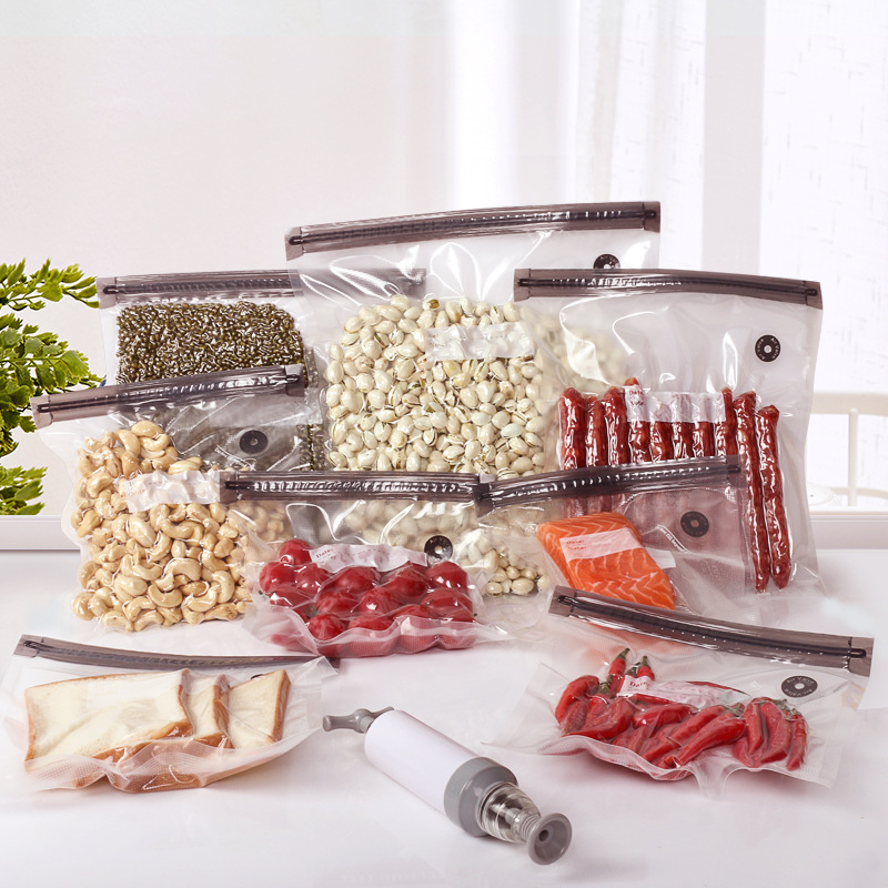 Huayin bolsa de compresión al vacío de alimentos bolsa de vacío de textura bolsa de aire sellada al vacío bolsa de envasado de alimentos cocidos bolsa de mantenimiento fresco