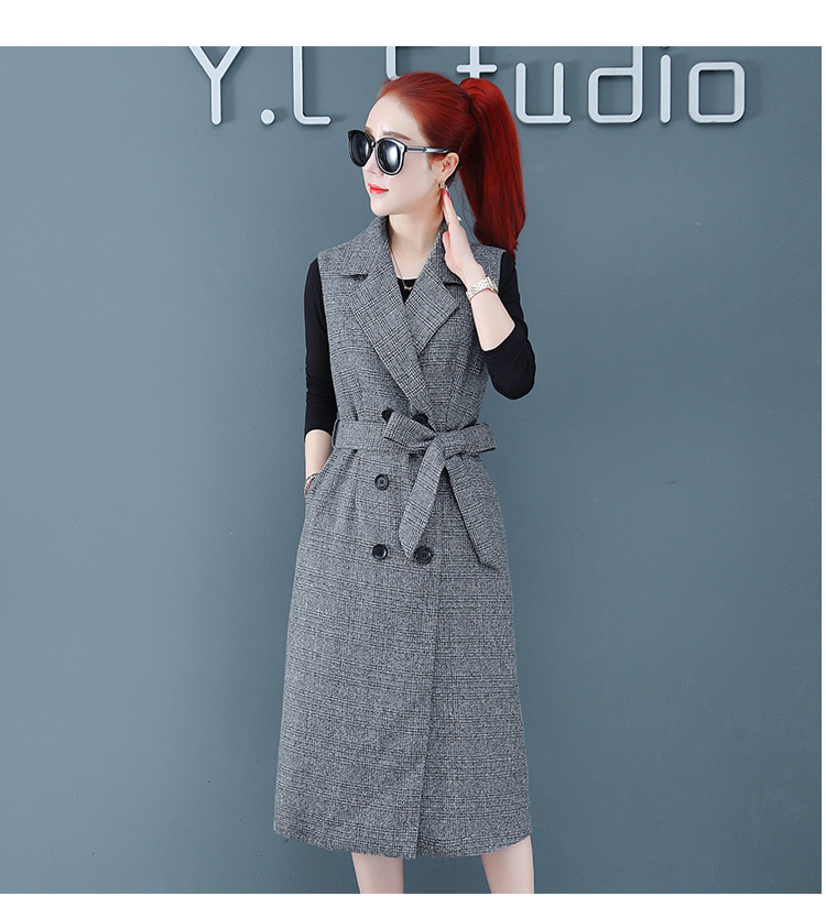 Gilet femme en Mélange de fibres chimiques - Ref 3317717 Image 24