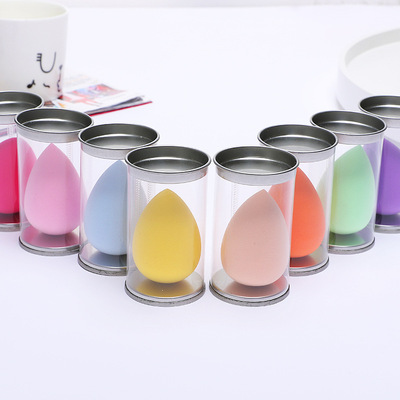 4*6大號PVC桶裝葫蘆水滴粉撲美妝蛋非乳膠粉撲泡水變大幹濕兩用