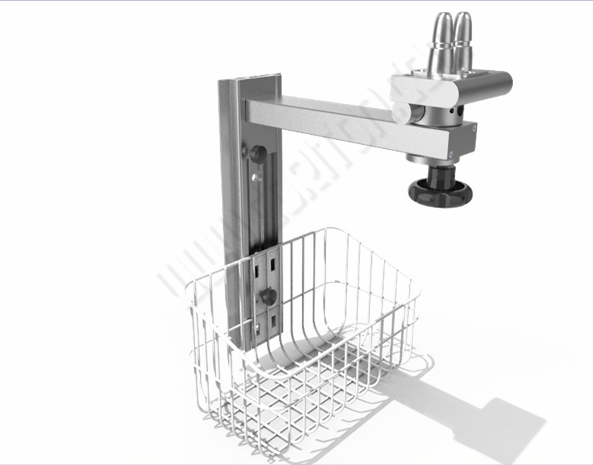 飞利pu监护仪适用墙架MP40/50/60通用胎监壁挂支架铝合金挂架载重