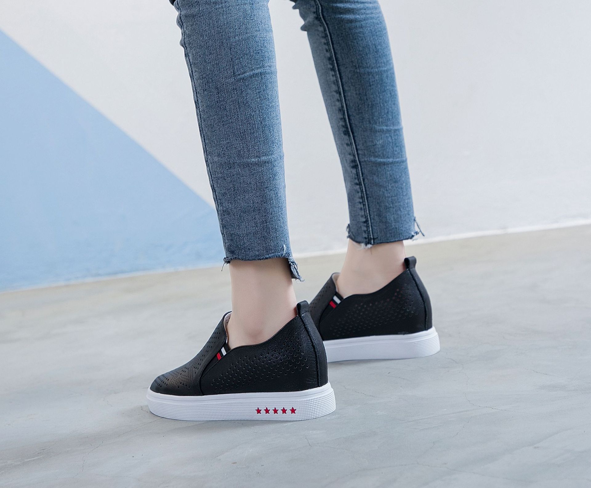 Chaussures été pour femme en Caoutchouc - Ref 3346579 Image 4