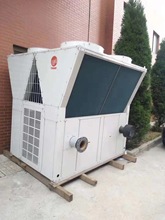 特灵风冷模块50匹制冷量130KW制热量132KW二手中央空调回收出售