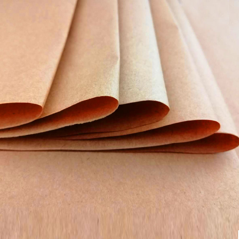 木浆牛皮包装纸黄色防油服装打板纸手提袋复合牛皮石头纸