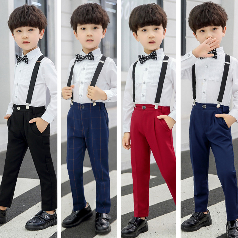 Autumn Children's clothing One piece Ready Boy rompers suit costume children full dress perform student school uniform customized