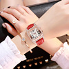 Diamond fashionable square trend quartz watches, women's watch, 2019, city style, simple and elegant design