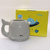 3D marine biological whale ceramic cup Creative little whale model Mark cup cartoon whale ceramic water cup