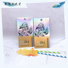 贴膜包装袋钢化玻璃膜彩盒包装卡通猩猩图案现货批发膜数码热