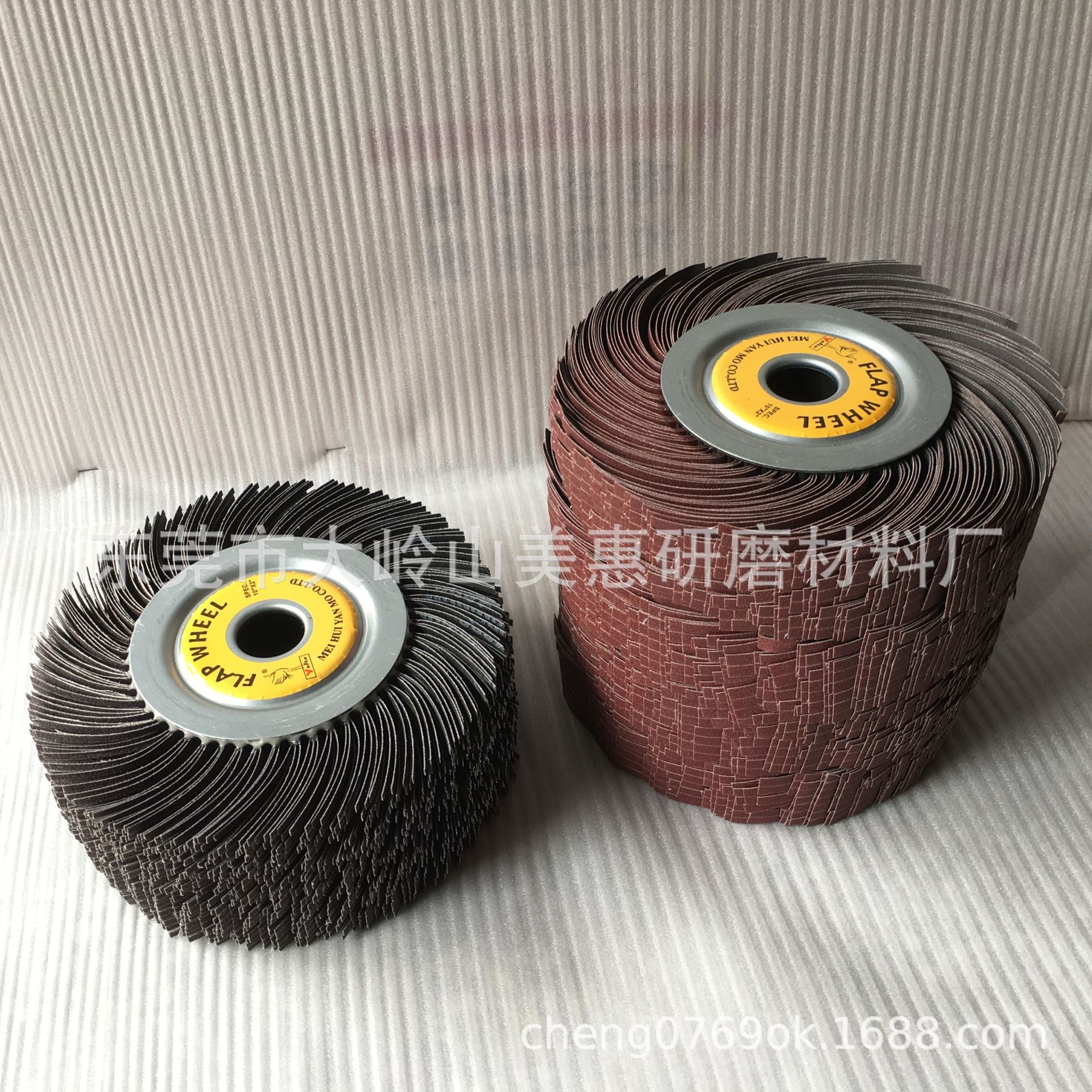 生产加工 千叶轮 异形抛光轮 砂布丝轮 千页轮 野鹤yehe 雕刻抛光|ru