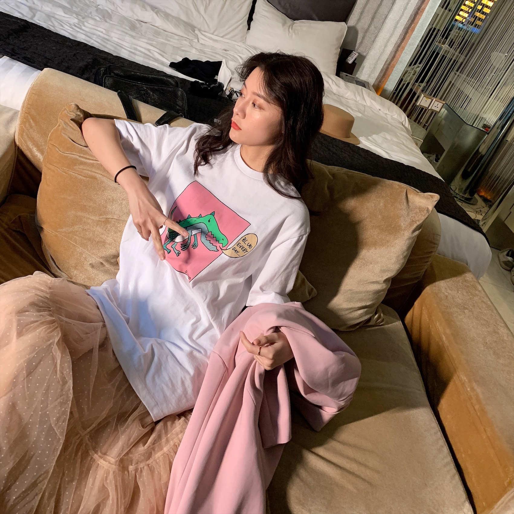 T-shirt femme en Coton - Ref 3314201 Image 71