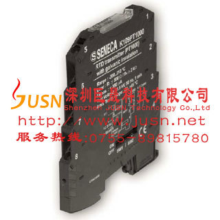 意大利进口SENECA PT100超薄型高精度温度变送器K109PT-HPC