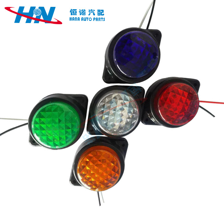 Fabricantes de ventas y suministro de 10 - 30V2LED piraña camión luz lateral, camión luz lateral LED camión luz de señal