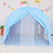 宝宝益玩具儿童房子创意蓝色海洋游戏屋室内儿童大号功能帐篷
