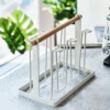 Glass holder, drying rack, storage system, kitchen with glass home use, cup