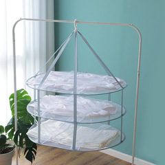 2443 Clothes basket drying net clothes flat net bag household socks drying artifact sweater special clothes drying rack