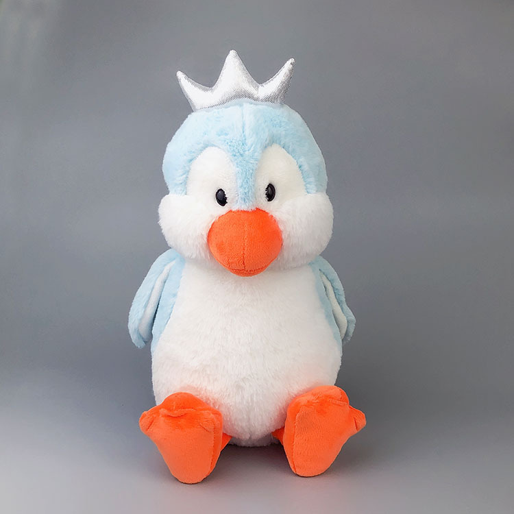 Muñeco de Peluche de Pingüino Suave, Juguete de Simulación Animal, Pingüino Pequeño para Acuarios, Regalo de Cumpleaños Calmante para Niños