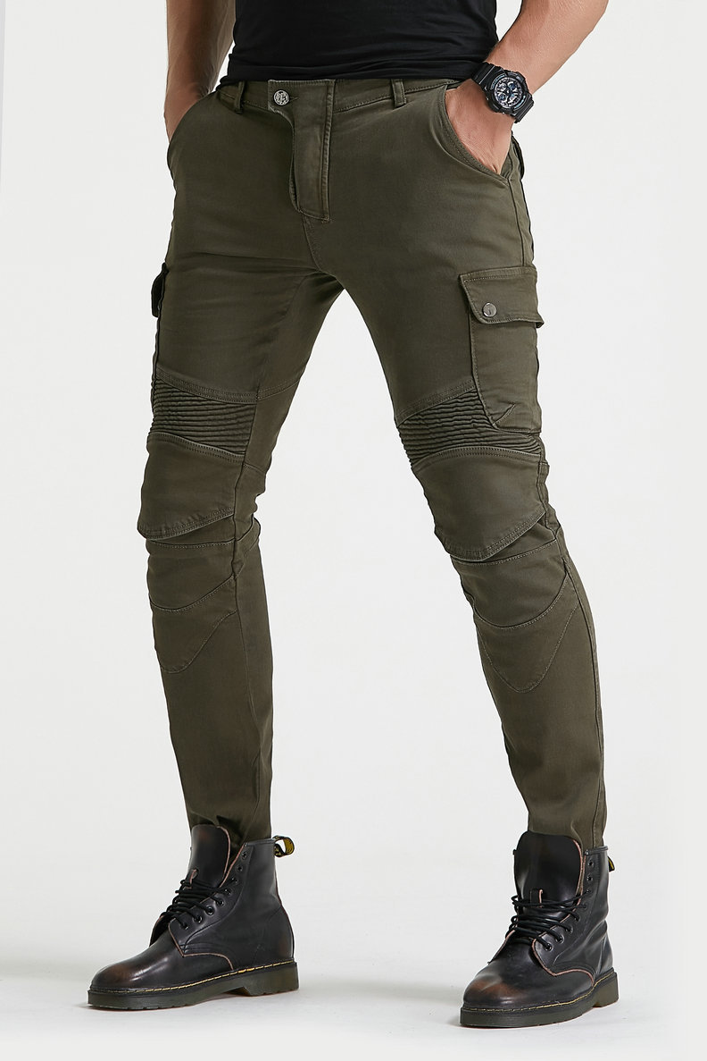 Fábrica al por mayor de la motocicleta pantalones de montar los pantalones vaqueros de los hombres y las mujeres de la motocicleta anti-caída Kevlar resistente al desgaste pantalones de montar de carreras