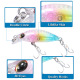 Small Minnow Fishing Lures 35mm 2.2g Hard Plastic Baits Bass Trout Fresh Water Fishing Lure