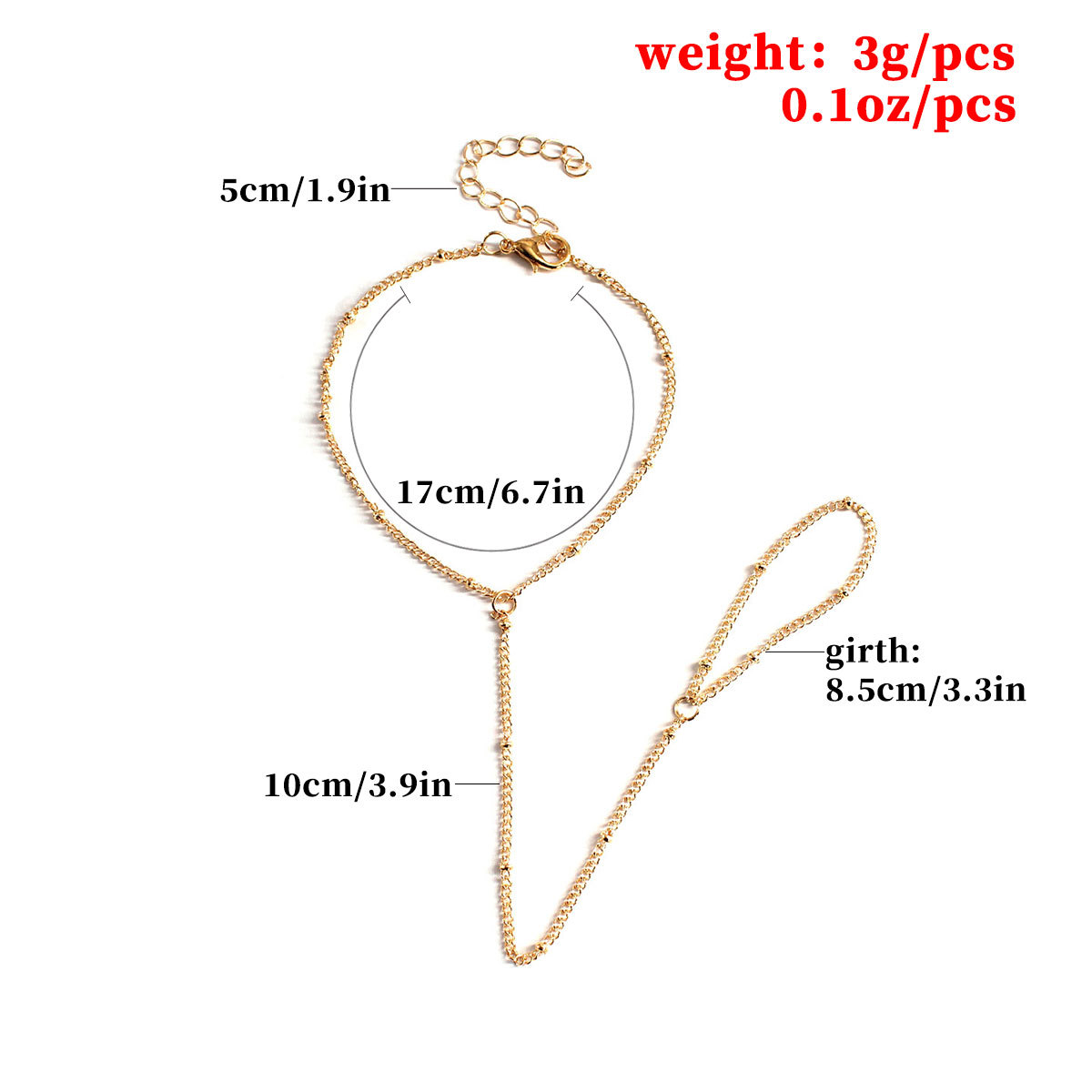 Fashion Geometric Alloy Plating Bracelets display picture 1