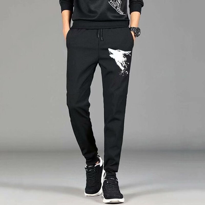 Casual Pants Men's Sports Pants Men's Students Korean-style Trendy Harlan Trousers Youth Plus Size All-match Leggings