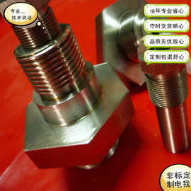 非标紧固件连接件螺栓螺母螺栓丝杆定制 批量矩梯形多头螺纹加工