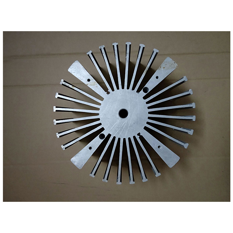 太阳花铝型材散热片 散热器铝合金型材 led灯饰配件铝材