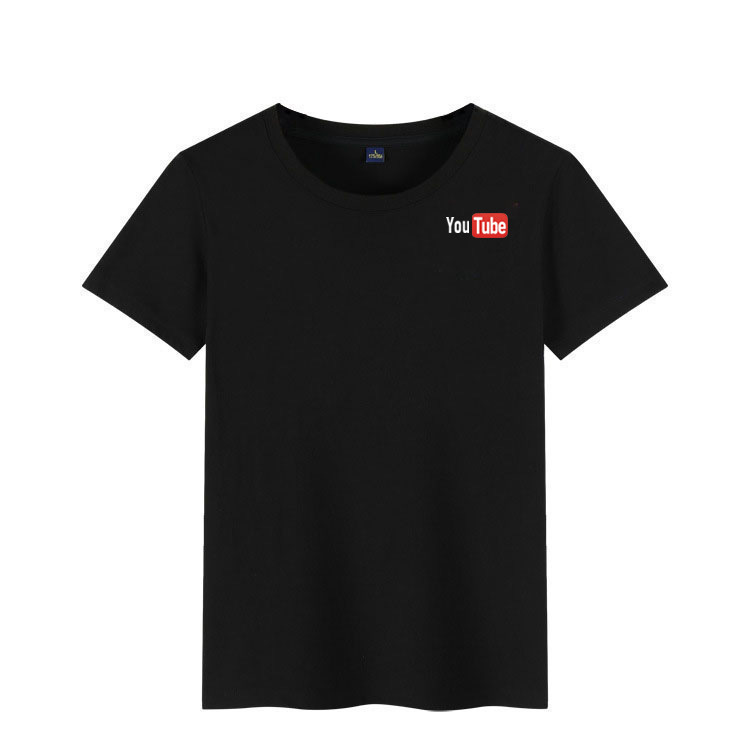 T-shirt à manches courtes hommes et femmes Youtube - Ref 3423533 Image 26